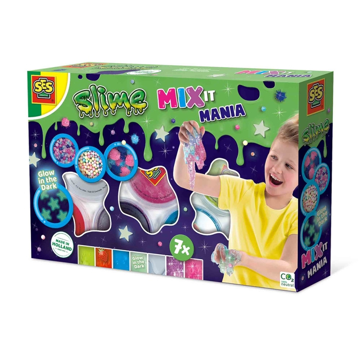 SES Creative Slime - Mix It Mania - (S15019) ryhmässä LELUT, TUOTTEET LAPSILLE JA VAUVOILLE / Leikkikalut, Askartelu &Pelit / Käsityöt @ TP E-commerce Nordic AB (D00673)