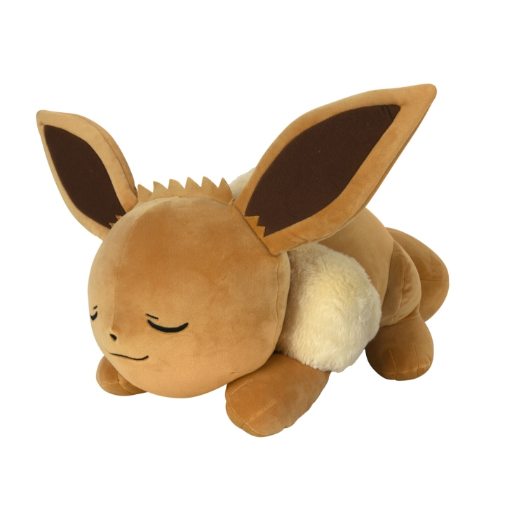 Pokémon Nukkuva pehmo Eevee (Pkw0222) ryhmässä LELUT, TUOTTEET LAPSILLE JA VAUVOILLE / Lelut vauvoille (0-3v) / Pehmolelut @ TP E-commerce Nordic AB (D00694)