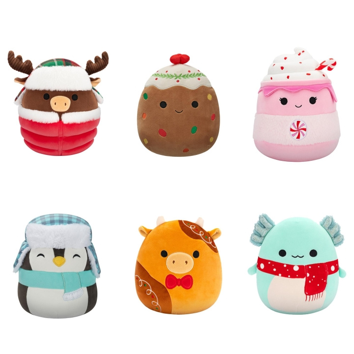 Squishmallows - Holiday - Maldon Fruit Cake ryhmässä LELUT, TUOTTEET LAPSILLE JA VAUVOILLE / Lelut vauvoille (0-3v) / Pehmolelut @ TP E-commerce Nordic AB (D00700)