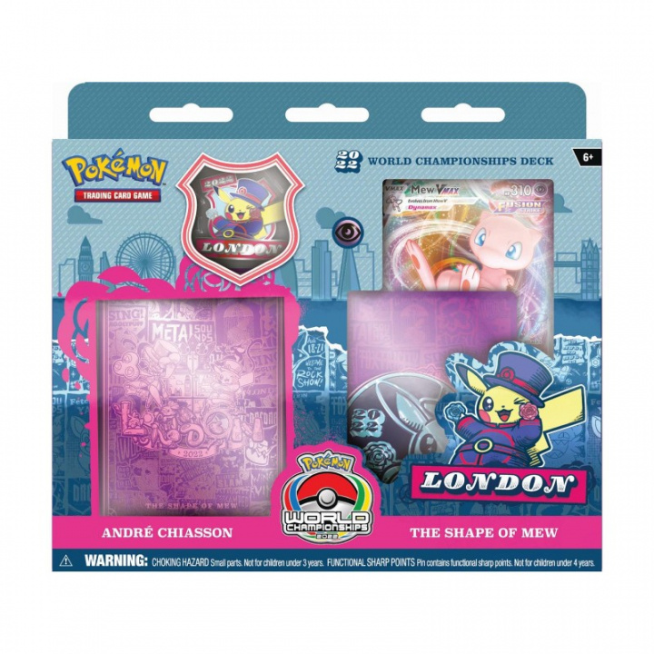 Pokémon - ASST kannen maailmanmestari 2023 (POK85220) ryhmässä LELUT, TUOTTEET LAPSILLE JA VAUVOILLE / Peli / Korttipeli @ TP E-commerce Nordic AB (D00703)