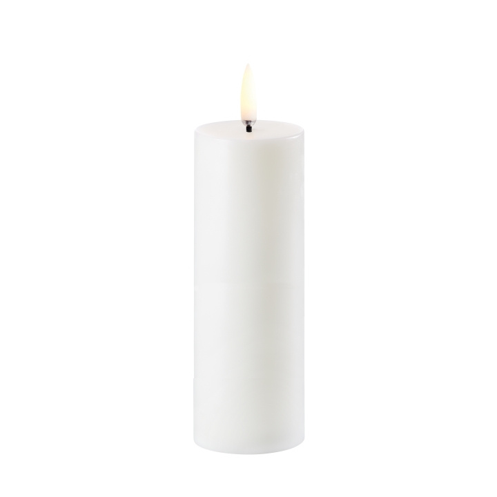 Uyuni LED-pilarikynttilä - Nordic White, 5x14,5 cm (UL-PI-NW05014) ryhmässä KODINELEKTRONIIKKA / Valaistus / Muu valaistus @ TP E-commerce Nordic AB (D00738)