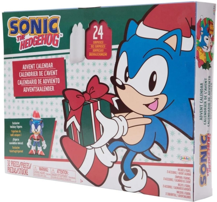 Sonic Adventtikalenteri (414514) ryhmässä LELUT, TUOTTEET LAPSILLE JA VAUVOILLE / Leikkikalut, Askartelu &Pelit / Joulukalenterit @ TP E-commerce Nordic AB (D00741)