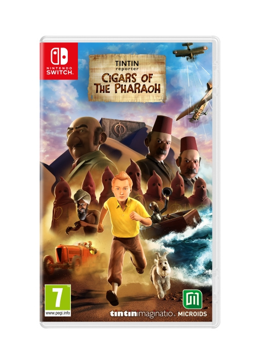 Tintin Reporter Cigars of the Pharaoh (Switch) ryhmässä KODINELEKTRONIIKKA / Pelikonsolit & Tarvikkeet / Nintendo Switch / Pelit @ TP E-commerce Nordic AB (D00747)