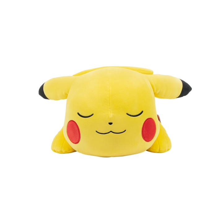 Pokémon Nukkuva pehmo Pikachu (PKW3882) ryhmässä LELUT, TUOTTEET LAPSILLE JA VAUVOILLE / Lelut vauvoille (0-3v) / Pehmolelut @ TP E-commerce Nordic AB (D00750)