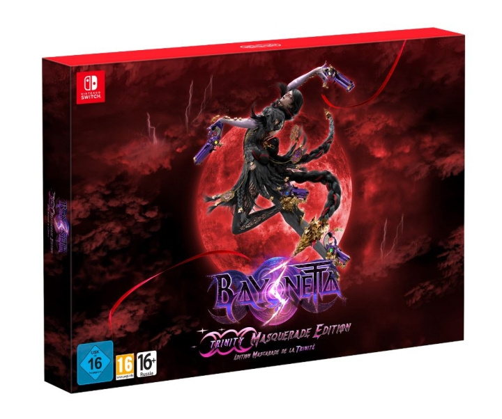 Bayonetta 3 Trinity Masquerade Edition (Switch) ryhmässä KODINELEKTRONIIKKA / Pelikonsolit & Tarvikkeet / Nintendo Switch / Pelit @ TP E-commerce Nordic AB (D00760)