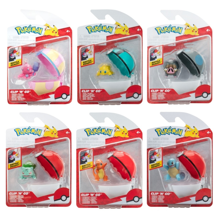 Pokémon Taisteluhahmo Ass. (95007-18) ryhmässä LELUT, TUOTTEET LAPSILLE JA VAUVOILLE / Leikkikalut, Askartelu &Pelit / Figuurit, miniatyyrit ja tarvikkeet @ TP E-commerce Nordic AB (D00763)