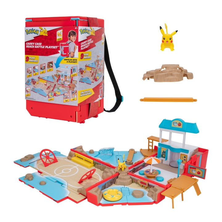 Pokémon Kantolaukku Beach Playset (PKW3424) ryhmässä LELUT, TUOTTEET LAPSILLE JA VAUVOILLE / Leikkikalut, Askartelu &Pelit / Lelusarja @ TP E-commerce Nordic AB (D00768)