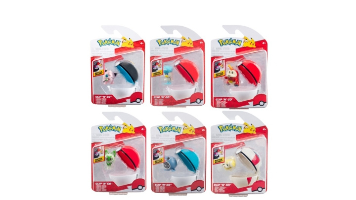 Pokémon Clip N Go Ass (95057-17) ryhmässä LELUT, TUOTTEET LAPSILLE JA VAUVOILLE / Leikkikalut, Askartelu &Pelit / Figuurit, miniatyyrit ja tarvikkeet @ TP E-commerce Nordic AB (D00775)