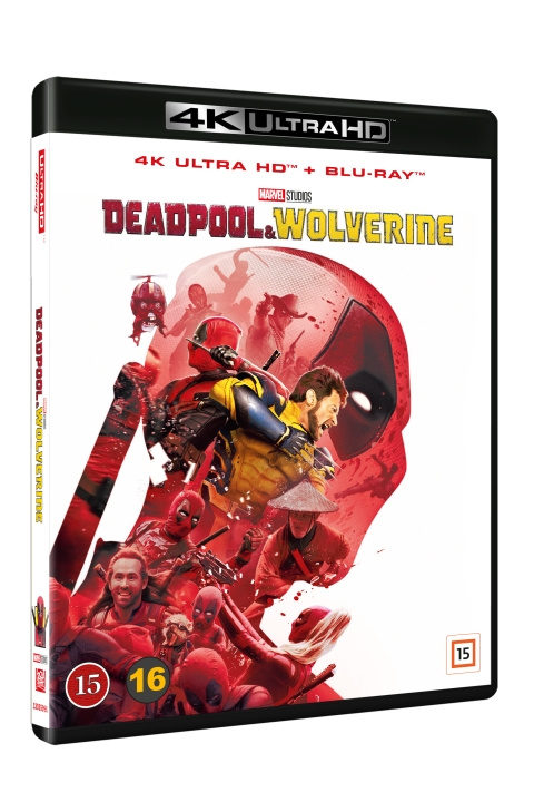 DEADPOOL & WOLVERINE ryhmässä KODINELEKTRONIIKKA / Ääni & Kuva / TV & Tarvikkeet / Elokuvat / Blu-ray @ TP E-commerce Nordic AB (D00782)