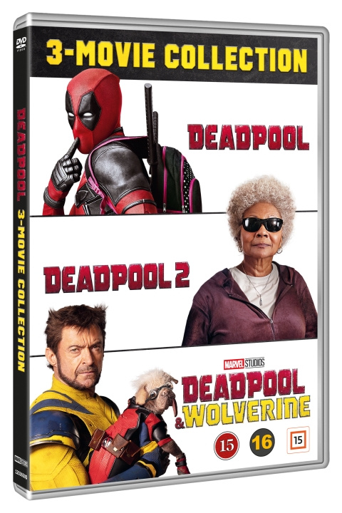 DEADPOOL 3-MOVIE COLLECTION ryhmässä KODINELEKTRONIIKKA / Ääni & Kuva / TV & Tarvikkeet / Elokuvat / DVD @ TP E-commerce Nordic AB (D00783)