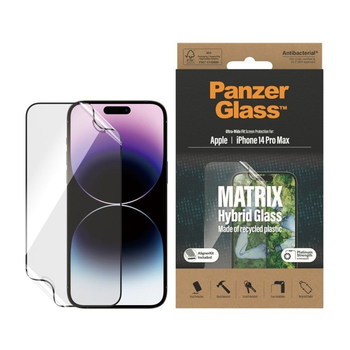 PanzerGlass MATRIX iPhone 14 Pro max ryhmässä ÄLYPUHELIMET JA TABLETIT / Puhelimen suojakotelo / Apple / iPhone 14 @ TP E-commerce Nordic AB (D00789)