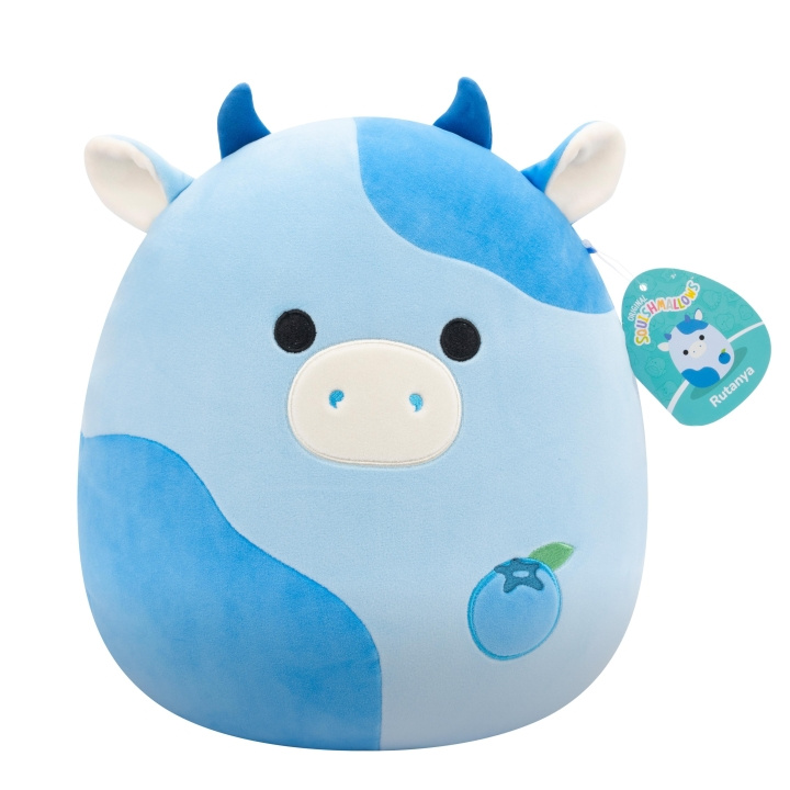 Squishmallows 30 cm P21 Rutanya lehmä (216224) ryhmässä LELUT, TUOTTEET LAPSILLE JA VAUVOILLE / Lelut vauvoille (0-3v) / Pehmolelut @ TP E-commerce Nordic AB (D00803)