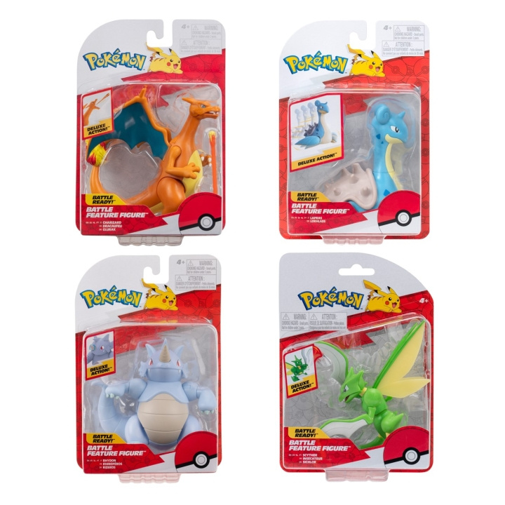 Pokémon Taisteluominaisuus hahmo Ass. (95135-19) ryhmässä LELUT, TUOTTEET LAPSILLE JA VAUVOILLE / Leikkikalut, Askartelu &Pelit / Figuurit, miniatyyrit ja tarvikkeet @ TP E-commerce Nordic AB (D00824)