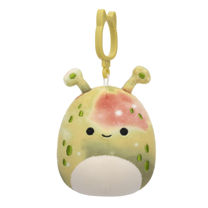 Squishmallows 9 cm P18 Clip On - Hawk Alien ryhmässä LELUT, TUOTTEET LAPSILLE JA VAUVOILLE / Lelut vauvoille (0-3v) / Pehmolelut @ TP E-commerce Nordic AB (D00830)