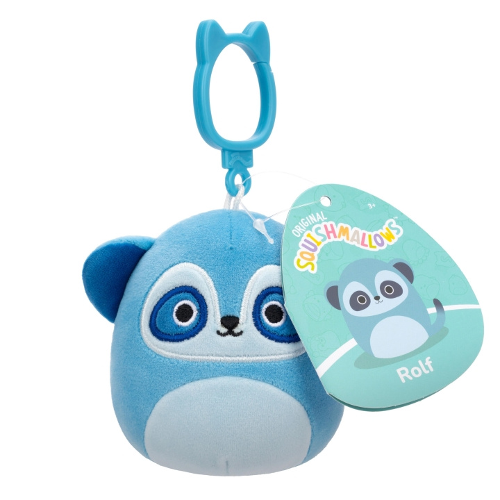 Squishmallows 9 cm P20 Clip On - Rolf Meerkat ryhmässä LELUT, TUOTTEET LAPSILLE JA VAUVOILLE / Lelut vauvoille (0-3v) / Pehmolelut @ TP E-commerce Nordic AB (D00859)