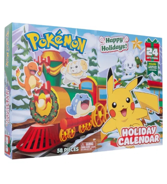 Pokémon Adventtikalenteri (PKW3623) ryhmässä LELUT, TUOTTEET LAPSILLE JA VAUVOILLE / Leikkikalut, Askartelu &Pelit / Joulukalenterit @ TP E-commerce Nordic AB (D00906)