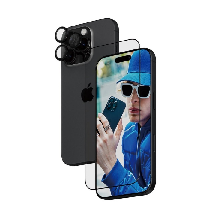 PanzerGlass iPhone 16 Pro 6.3\'\' 2-in-1 -paketti ryhmässä ÄLYPUHELIMET JA TABLETIT / Puhelimen suojakotelo / Apple / iPhone 16 @ TP E-commerce Nordic AB (D00927)