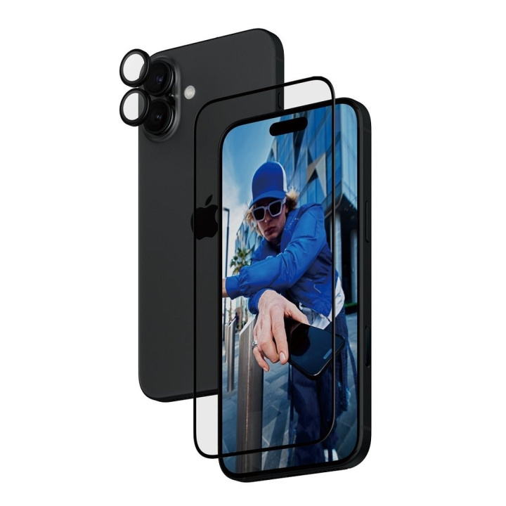 PanzerGlass iPhone 16 Plus 6.7\'\' 2-in-1 -paketti ryhmässä ÄLYPUHELIMET JA TABLETIT / Puhelimen suojakotelo / Apple / iPhone 16 @ TP E-commerce Nordic AB (D00928)