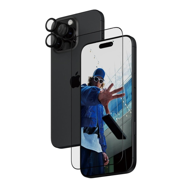 PanzerGlass iPhone 16 Pro Max 6,9\'\' 2-in-1 -paketti ryhmässä ÄLYPUHELIMET JA TABLETIT / Puhelimen suojakotelo / Apple / iPhone 16 @ TP E-commerce Nordic AB (D00929)