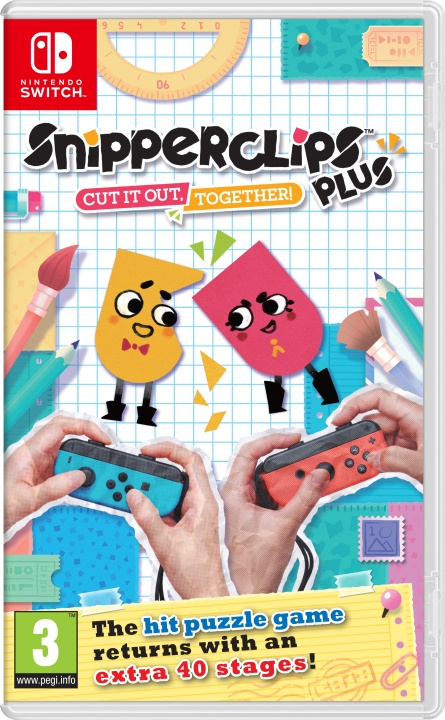 Snipperclips Plus (Switch) ryhmässä KODINELEKTRONIIKKA / Pelikonsolit & Tarvikkeet / Nintendo Switch / Pelit @ TP E-commerce Nordic AB (D00995)