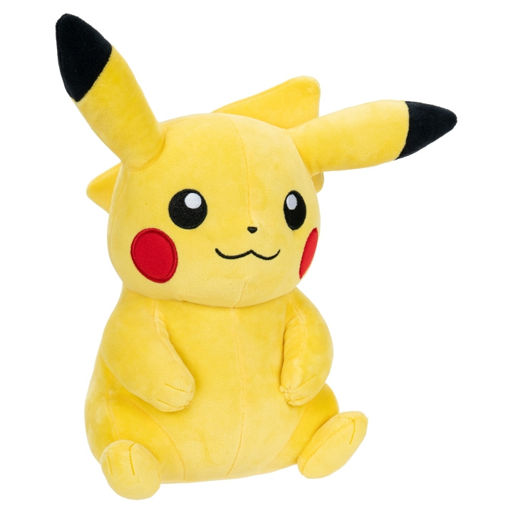 Pokémon Pehmo 30 cm Pikachu (PKW3725) ryhmässä LELUT, TUOTTEET LAPSILLE JA VAUVOILLE / Lelut vauvoille (0-3v) / Pehmolelut @ TP E-commerce Nordic AB (D00997)