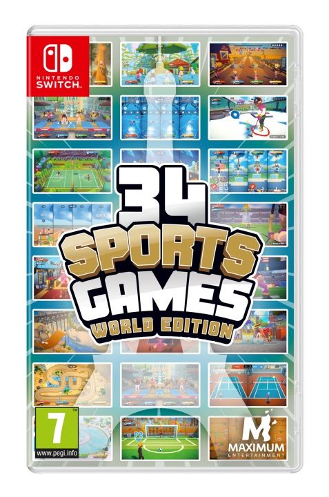 34 Sports Games – World Edition (Switch) ryhmässä KODINELEKTRONIIKKA / Pelikonsolit & Tarvikkeet / Nintendo Switch / Pelit @ TP E-commerce Nordic AB (D01016)