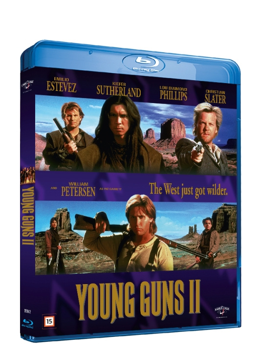 Young Guns 2 - Blu ray ryhmässä KODINELEKTRONIIKKA / Ääni & Kuva / TV & Tarvikkeet / Elokuvat / Blu-ray @ TP E-commerce Nordic AB (D01071)