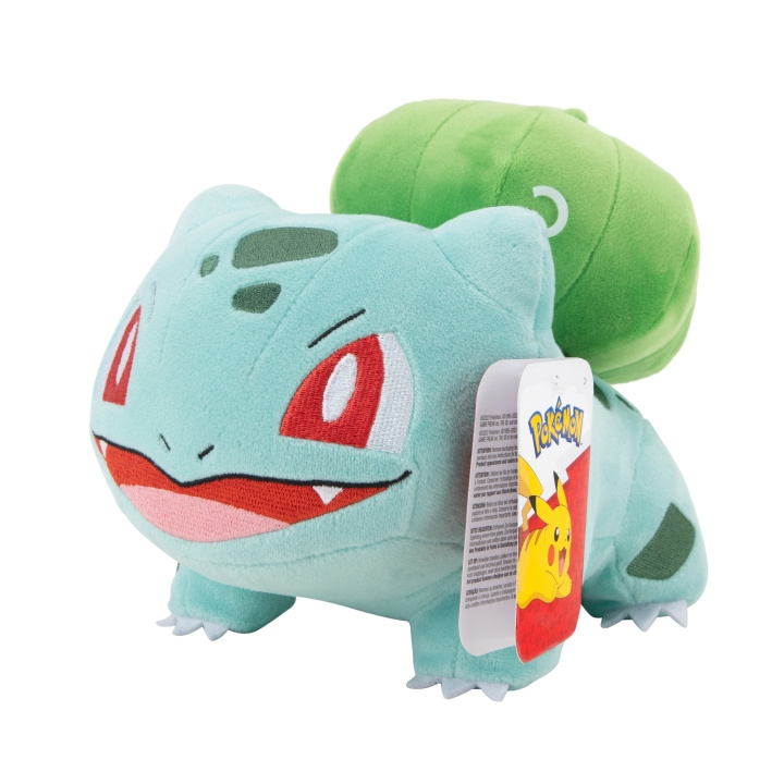 Pokémon Pehmo 20 cm - Bulbasaur (PKW30839) ryhmässä LELUT, TUOTTEET LAPSILLE JA VAUVOILLE / Lelut vauvoille (0-3v) / Pehmolelut @ TP E-commerce Nordic AB (D01075)