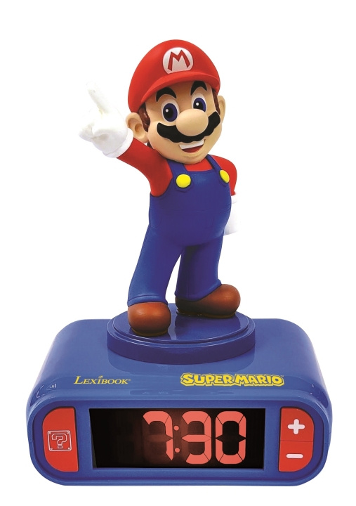 Lexibook Super Mario - Herätyskello 3D (RL800NI) ryhmässä KOTI, TALOUS JA PUUTARHA / Kellot ja laskimet / Herätyskellot @ TP E-commerce Nordic AB (D01146)