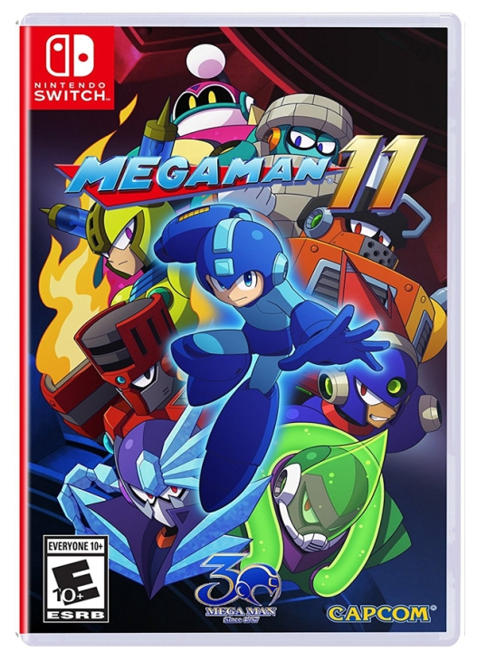 Megaman 11 (Import) (#) (Switch) ryhmässä KODINELEKTRONIIKKA / Pelikonsolit & Tarvikkeet / Nintendo Switch / Pelit @ TP E-commerce Nordic AB (D01186)