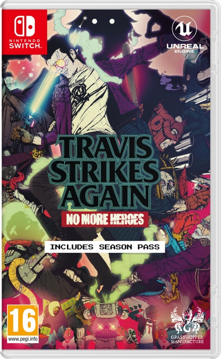 Travis Strikes Again: No More Heroes (Switch) ryhmässä KODINELEKTRONIIKKA / Pelikonsolit & Tarvikkeet / Nintendo Switch / Pelit @ TP E-commerce Nordic AB (D01187)