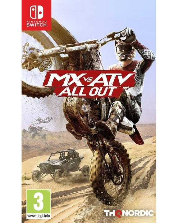 MX vs ATV: All out (Switch) ryhmässä KODINELEKTRONIIKKA / Pelikonsolit & Tarvikkeet / Nintendo Switch / Pelit @ TP E-commerce Nordic AB (D01203)