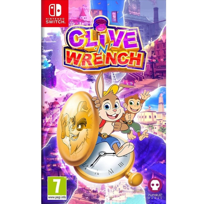 Clive \'N\' Wrench (Switch) ryhmässä KODINELEKTRONIIKKA / Pelikonsolit & Tarvikkeet / Nintendo Switch / Pelit @ TP E-commerce Nordic AB (D01204)