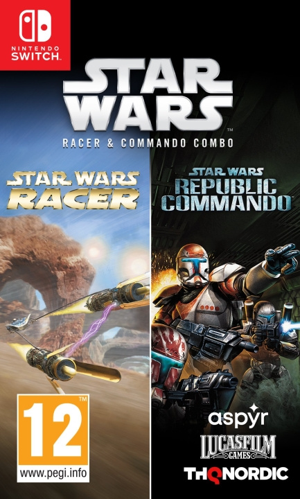 Star Wars Racer & Commando Combo (Switch) ryhmässä KODINELEKTRONIIKKA / Pelikonsolit & Tarvikkeet / Nintendo Switch / Pelit @ TP E-commerce Nordic AB (D01227)