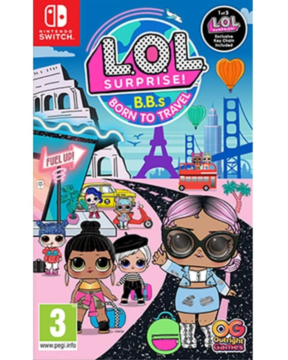 L.O.L. Surprise! B.B.s BORN TO TRAVEL (Switch) ryhmässä KODINELEKTRONIIKKA / Pelikonsolit & Tarvikkeet / Nintendo Switch / Pelit @ TP E-commerce Nordic AB (D01246)