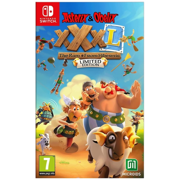 Asterix & Obelix XXXL: The Ram From Hibernia (Limited Edition) (Switch) ryhmässä KODINELEKTRONIIKKA / Pelikonsolit & Tarvikkeet / Nintendo Switch / Pelit @ TP E-commerce Nordic AB (D01253)