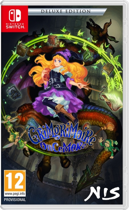 GrimGrimoire OnceMore (Deluxe Edition) (Switch) ryhmässä KODINELEKTRONIIKKA / Pelikonsolit & Tarvikkeet / Nintendo Switch / Pelit @ TP E-commerce Nordic AB (D01258)