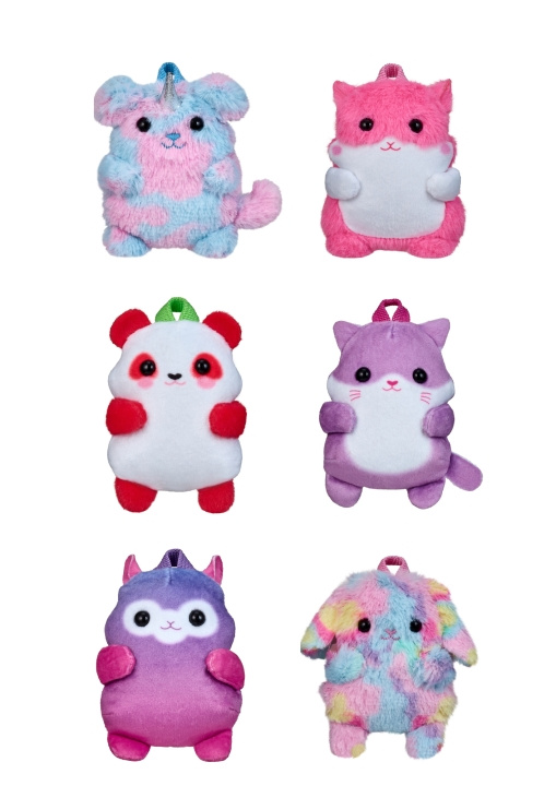 Real Littles Backpack Plush Pets - Clip on Playset ( 30435 ) ryhmässä LELUT, TUOTTEET LAPSILLE JA VAUVOILLE / Leikkikalut, Askartelu &Pelit / Figuurit, miniatyyrit ja tarvikkeet @ TP E-commerce Nordic AB (D01300)