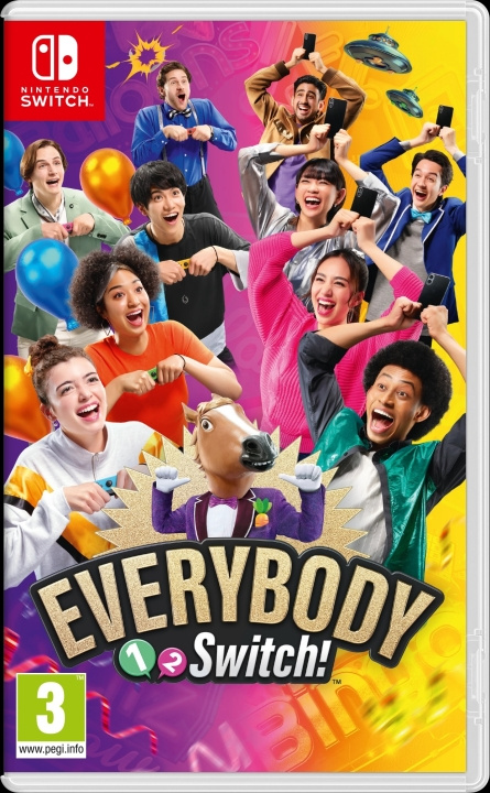 Everybody 1-2-Switch! (Switch) ryhmässä KODINELEKTRONIIKKA / Pelikonsolit & Tarvikkeet / Nintendo Switch / Pelit @ TP E-commerce Nordic AB (D01312)