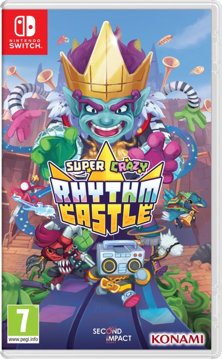 Super Crazy Rhythm Castle (Switch) ryhmässä KODINELEKTRONIIKKA / Pelikonsolit & Tarvikkeet / Nintendo Switch / Pelit @ TP E-commerce Nordic AB (D01325)