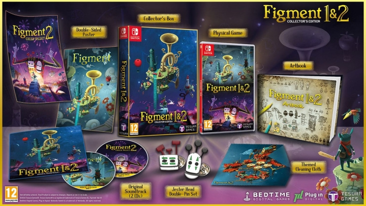 Figment 1 & 2 (Collectors Edition) (Switch) ryhmässä KODINELEKTRONIIKKA / Pelikonsolit & Tarvikkeet / Nintendo Switch / Pelit @ TP E-commerce Nordic AB (D01361)