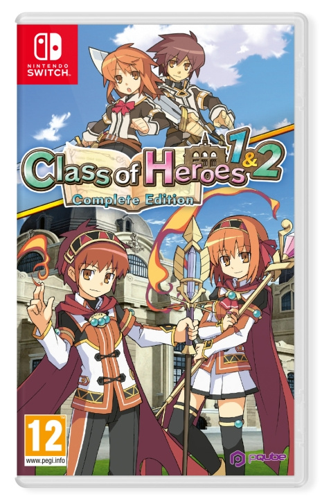 Class of Heroes 1+2 (Switch) ryhmässä KODINELEKTRONIIKKA / Pelikonsolit & Tarvikkeet / Nintendo Switch / Pelit @ TP E-commerce Nordic AB (D01363)