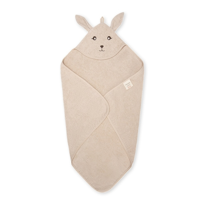 That\'s Mine Mivo Hooded Towel Bunny ryhmässä LELUT, TUOTTEET LAPSILLE JA VAUVOILLE / Lasten tekstiilit / Kylpytarvikkeet @ TP E-commerce Nordic AB (D01388)