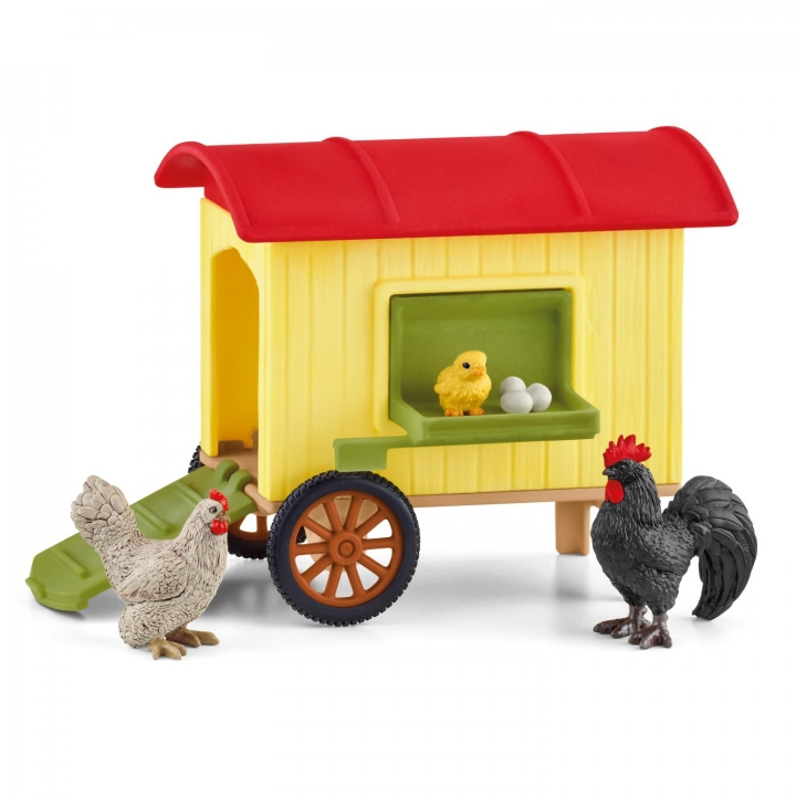 Schleich Farm World - Liikuteltava kanakoppi (42572) ryhmässä LELUT, TUOTTEET LAPSILLE JA VAUVOILLE / Leikkikalut, Askartelu &Pelit / Lelusarja @ TP E-commerce Nordic AB (D01446)