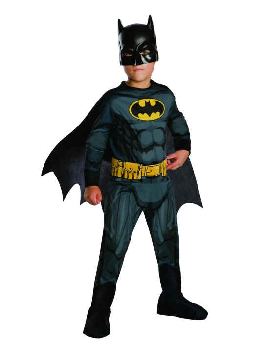 Rubies DC Comics Costume - Batman (116 cm) ryhmässä LELUT, TUOTTEET LAPSILLE JA VAUVOILLE / Leikkikalut, Askartelu &Pelit / Naamiaisasut @ TP E-commerce Nordic AB (D01468)