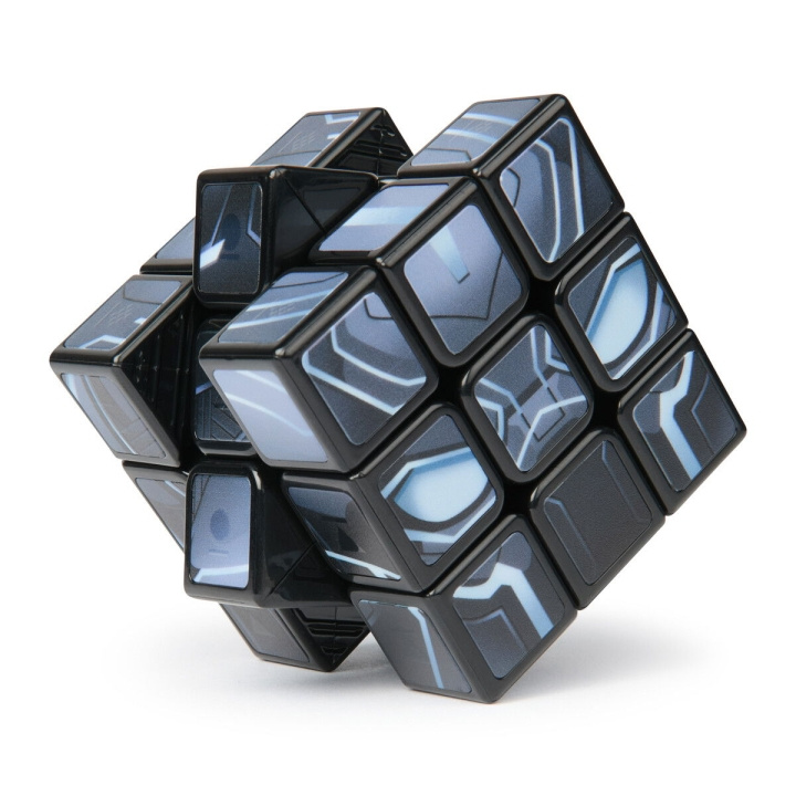 Rubiks Cubers 3x3 - Black Panther (6071039) ryhmässä LELUT, TUOTTEET LAPSILLE JA VAUVOILLE / Peli / Lautapelit @ TP E-commerce Nordic AB (D01498)