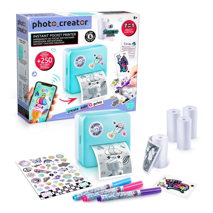 Studio Creator Photo Creator - Instant Pocket Printer (12317) ryhmässä LELUT, TUOTTEET LAPSILLE JA VAUVOILLE / Leikkikalut, Askartelu &Pelit / Käsityöt @ TP E-commerce Nordic AB (D01510)