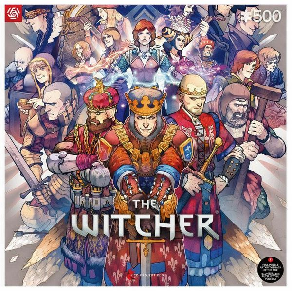 Good Loot - Pelipalapeli: The Witcher Northern Realms, 500 palaa ryhmässä URHEILU, VAPAA-AIKA JA HARRASTUS / Harrastus / Palapeli @ TP E-commerce Nordic AB (D01553)