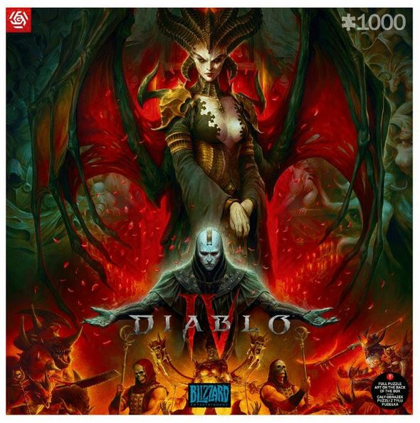 Good Loot - Gaming Puzzle: Lilith Composition, 1000 kappaletta ryhmässä URHEILU, VAPAA-AIKA JA HARRASTUS / Harrastus / Palapeli @ TP E-commerce Nordic AB (D01555)