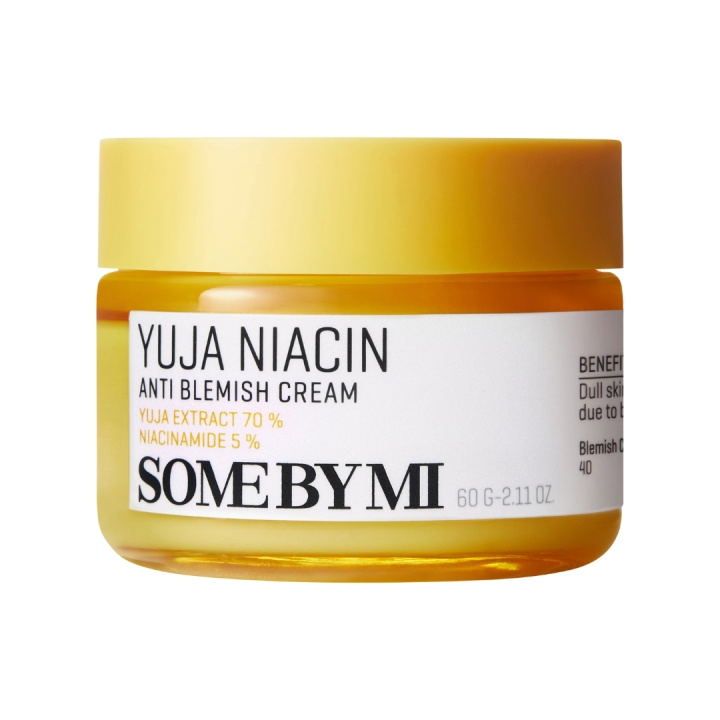 Some By Mi YUJA Niasiini Anti-Blemish Cream 60 g ryhmässä KAUNEUS JA TERVEYS / Ihonhoito / Kasvot / Kasvovoide @ TP E-commerce Nordic AB (D01588)